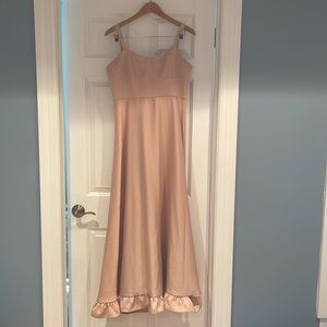BHLDN satin dress